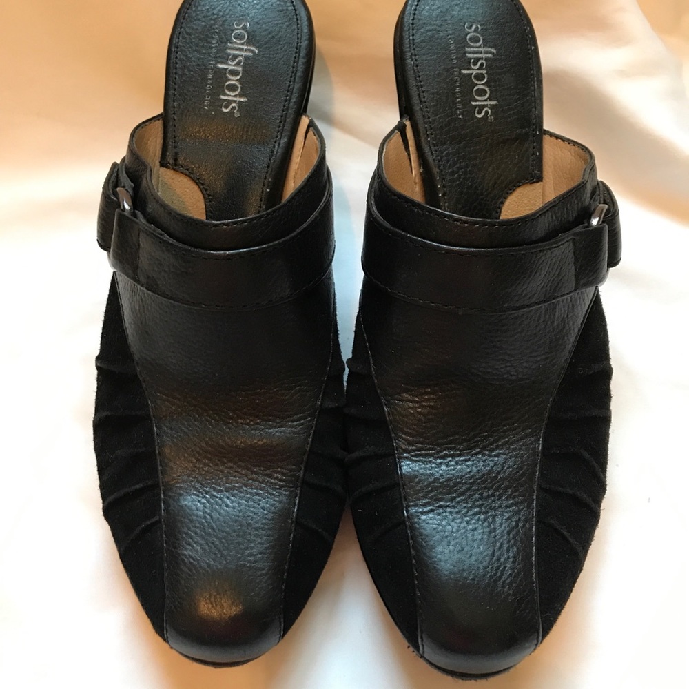 Softspots Super Cute Mule/clog Black sz 8